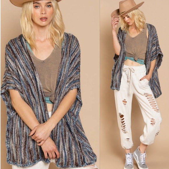 ⚫️POL Sweater Vest Cardigan⚫️ - Picture 1 of 3